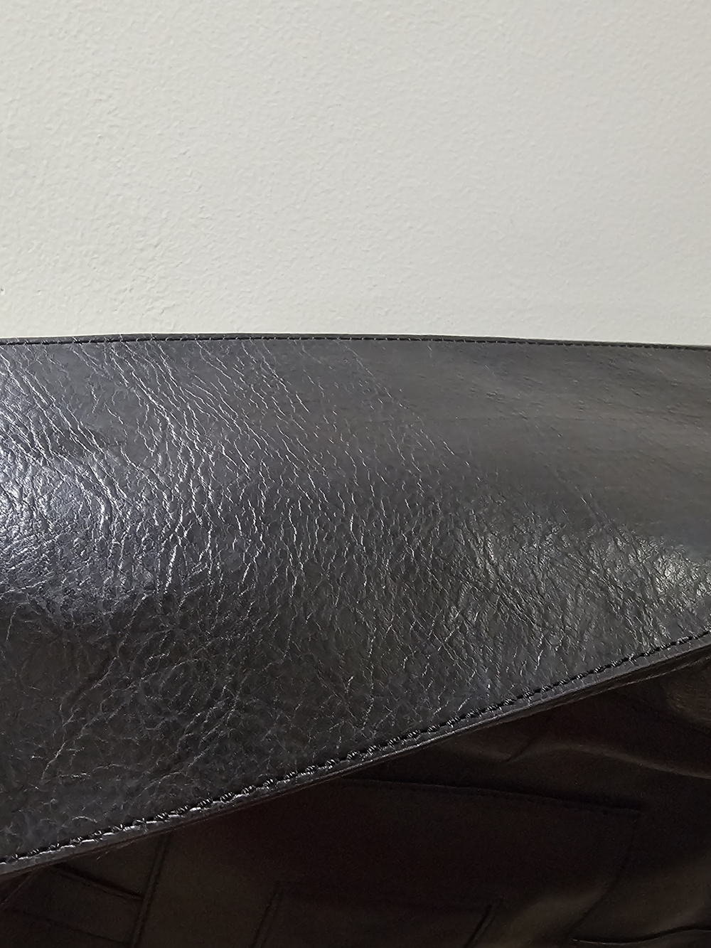 Jonathan Adler Black Full Leather Nixon Tote Bag With OG Dust Bag 9.5/10 - Picture 12 of 16